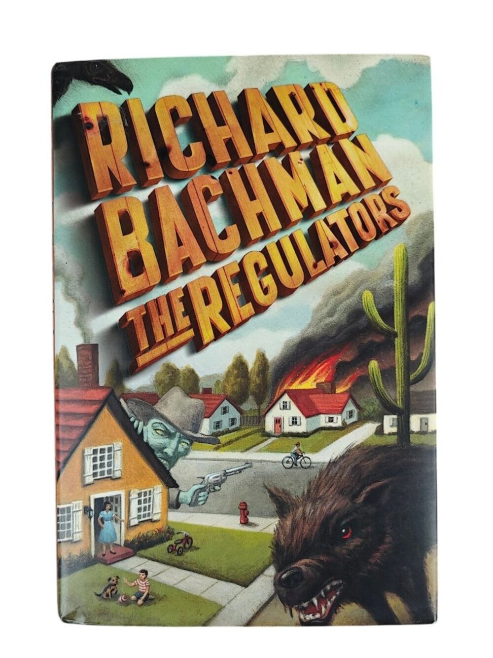 The Regulators Richard Bachman Hardcover 1996 First Edition Dust Jacket
